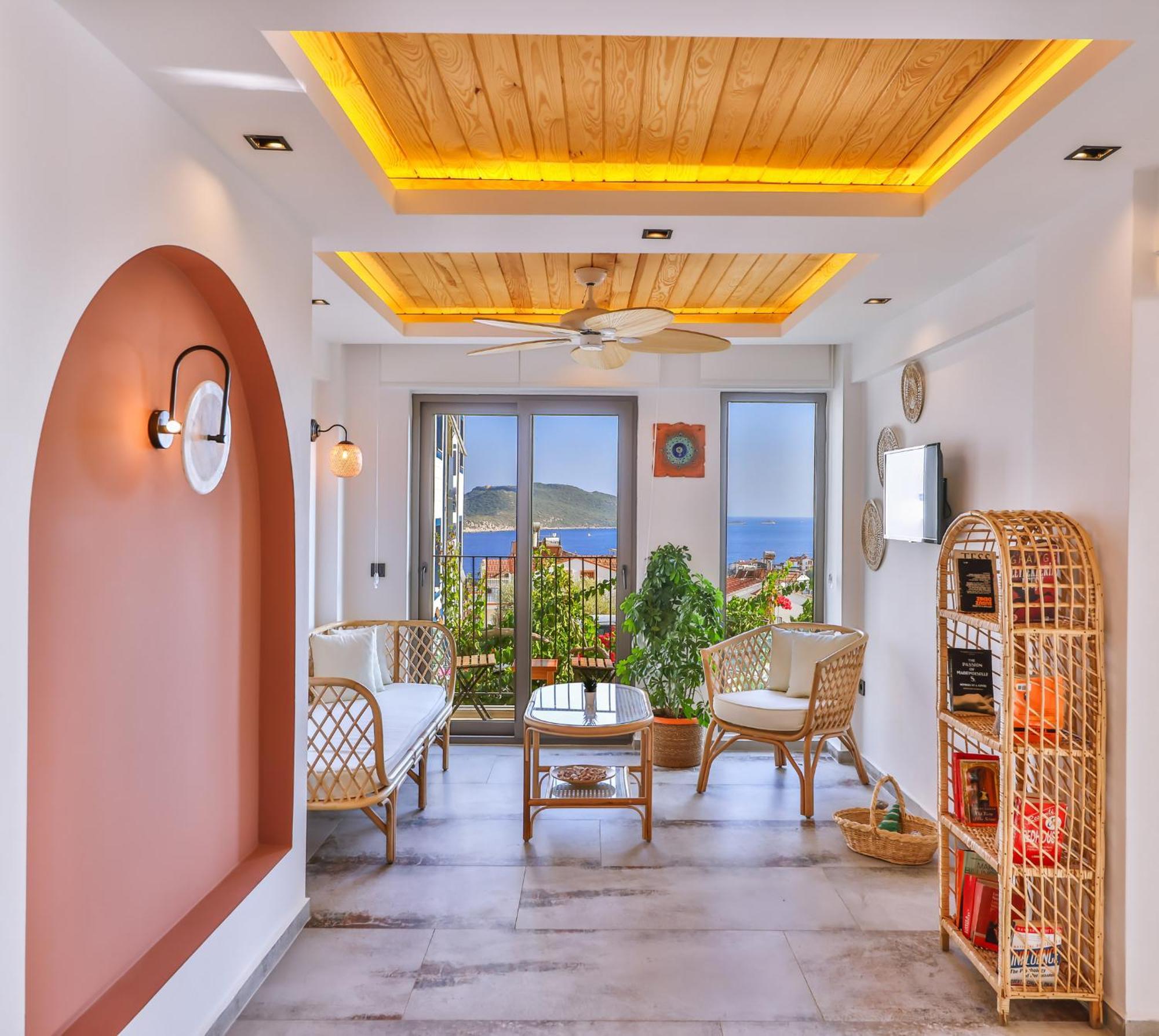 Aphrodite Hotel Kaş Esterno foto