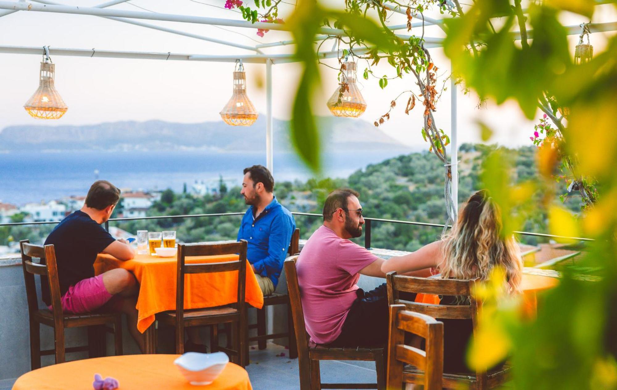 Aphrodite Hotel Kaş Esterno foto