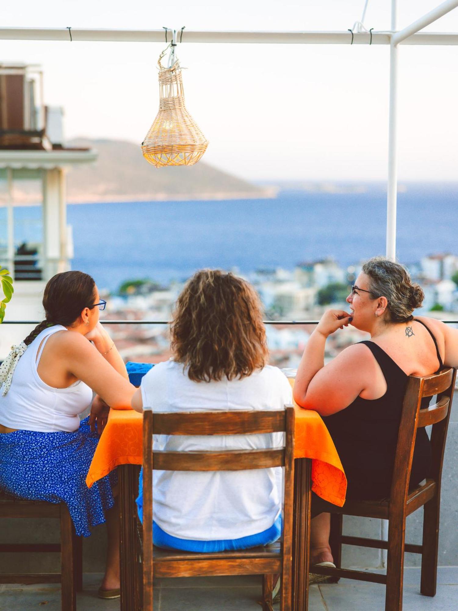 Aphrodite Hotel Kaş Esterno foto