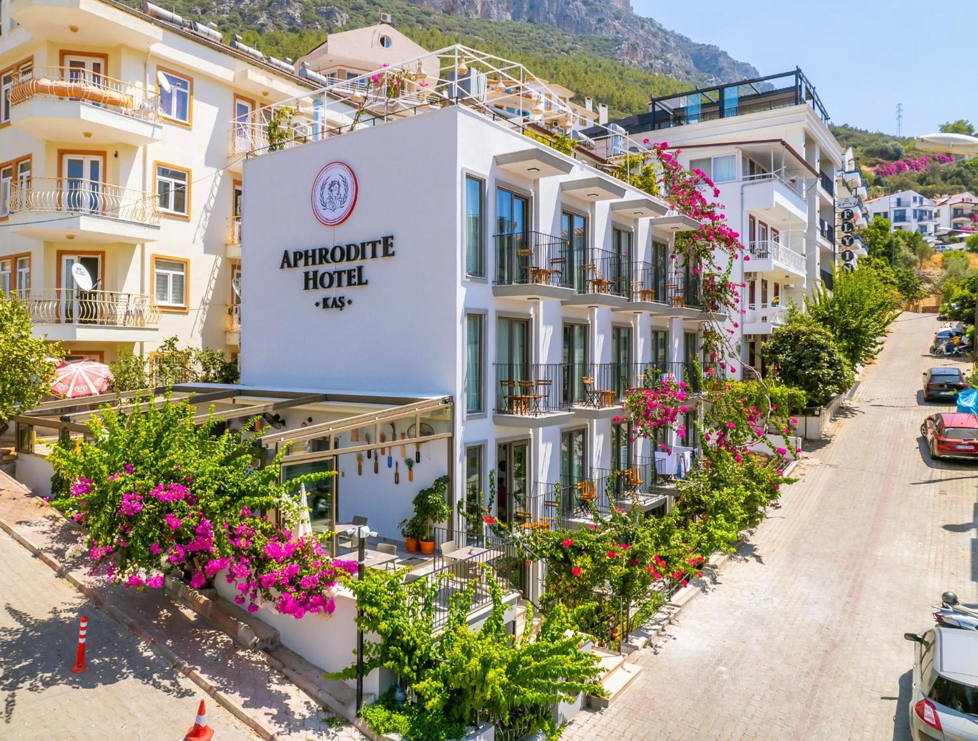 Aphrodite Hotel Kaş Esterno foto