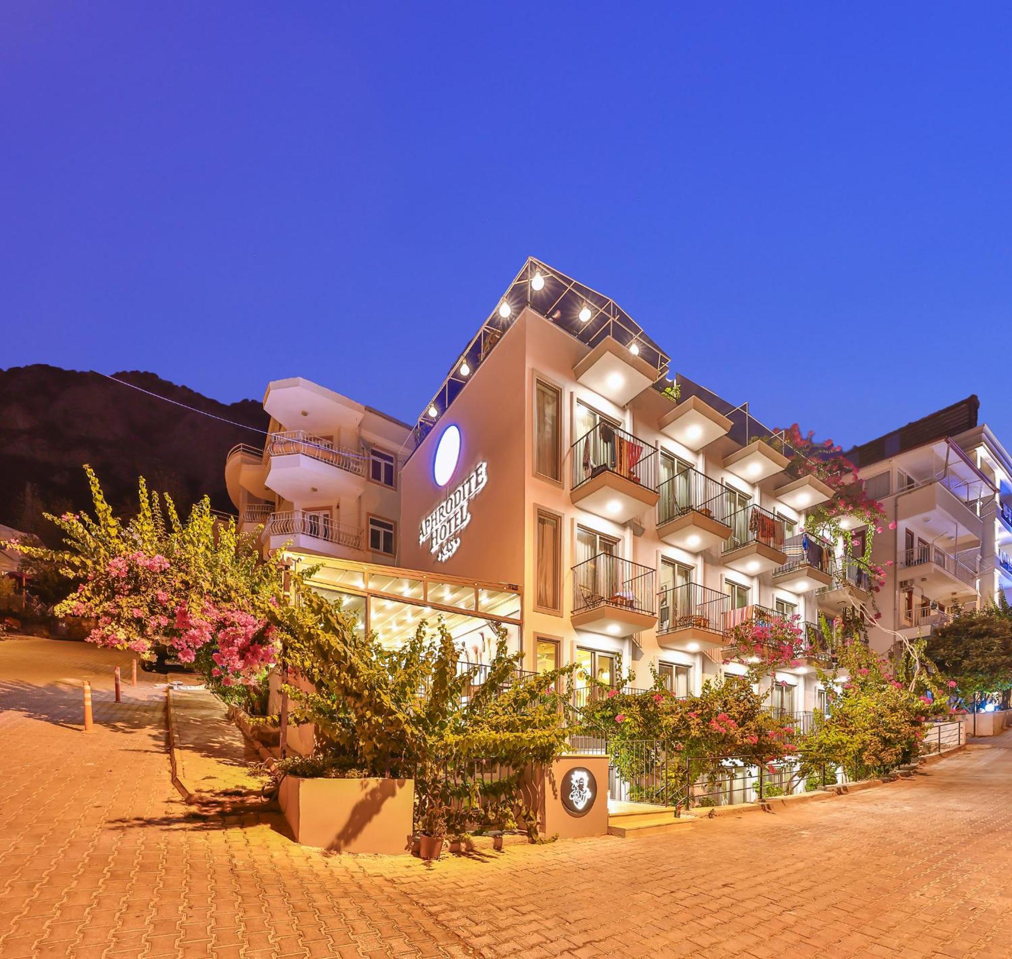 Aphrodite Hotel Kaş Esterno foto